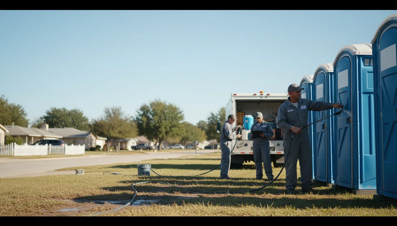 Long-Term Portable Toilet Rental in Elberon, IA near me